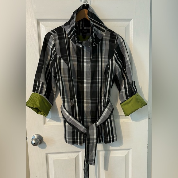 Puli Size 8 Tie Waist Zippered Jacket - Picture 4 of 4